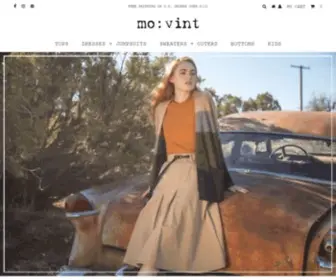 Movint.com(Modern Vintage) Screenshot