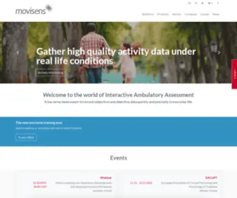 Movisens.com(Movisens) Screenshot