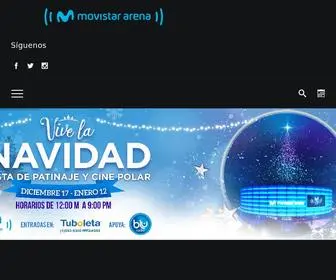 Movistararena.co(Movistar arena) Screenshot