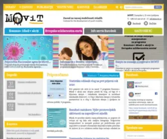 Movit.si(Zavod za razvoj mobilnosti mladih) Screenshot