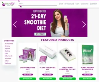 Movitastore.com(Get our healthy products online) Screenshot