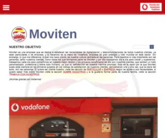 Moviten.com(Distribuidor autorizado Vodafone en Canarias y Madrid) Screenshot