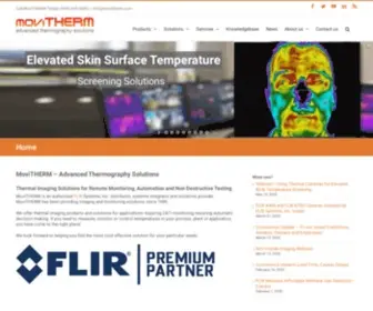 Movitherm.com(Industrial Automation Thermography Solutions) Screenshot