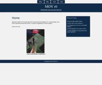 Movr0.com(Movr0) Screenshot