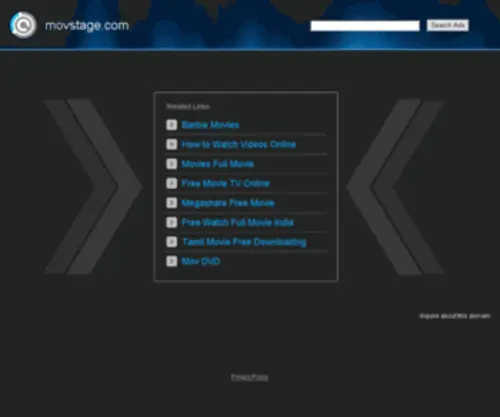 Movstage.com(Watch Movies Free On Internet) Screenshot