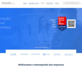 Movti.com.br(MOVTI Cloud Solutions) Screenshot