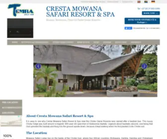 Mowanasafarilodge.net(Mowana Safari Lodge & Spa) Screenshot