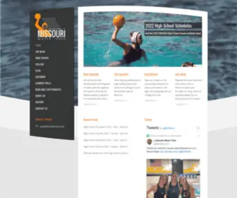 Mowaterpolo.org(Missouri Water Polo) Screenshot