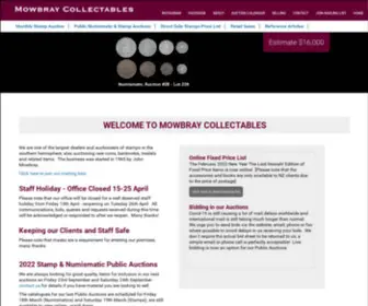 Mowbraycollectables.com(Mowbray Collectables) Screenshot