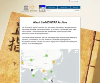 Mowcaparchives.org(The Asia) Screenshot