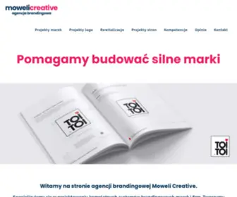 Moweli.pl(Agencja brandingowa MOWELI CREATIVE) Screenshot