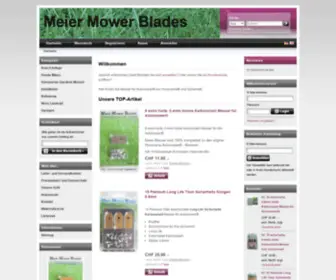 Mower-Blades.ch(Meier Mower Blades) Screenshot