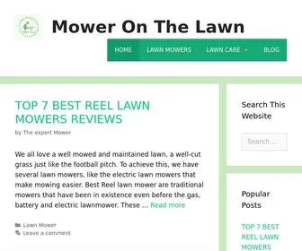 Moweronthelawn.com(Mower On The Lawn) Screenshot