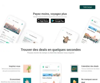 Mowgliapp.com(Deals de vols) Screenshot