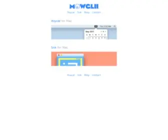 Mowglii.com(Mowglii makes Mac apps) Screenshot