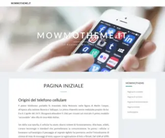 Mowmotheme.it(Just another WordPress site) Screenshot