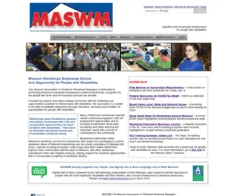 Moworkshops.org(Missouri Association of Sheltered Workshop Managers (MASWM)) Screenshot