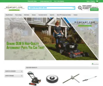 Mowpart.com(Four Brothers Outdoor Power) Screenshot