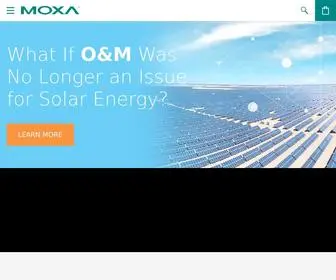 Moxa.com(Your Trusted Partner in Automation) Screenshot