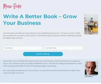 Moxiebooks.co.uk(Moxie Books) Screenshot