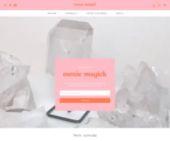 Moxiemagick.com.au(Online Crystal Shop Australia) Screenshot