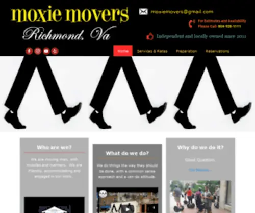 Moxiemovers.com(Moxiemovers) Screenshot