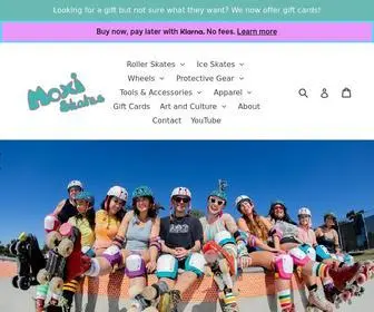 Moxiskates.com(Moxi Roller Skate Shop) Screenshot
