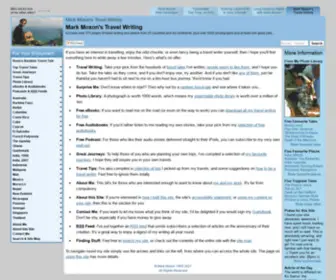 Moxon.net(Mark Moxon's Travel Writing) Screenshot