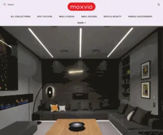 Moxvio.co.uk(Wall Clocks and Wall Decors) Screenshot