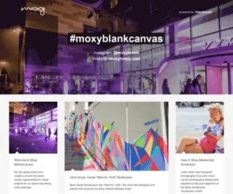 Moxyblankcanvas.com(Moxy Hotels Blank Canvas) Screenshot