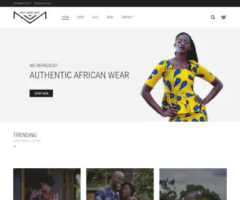 Moxywear.net(Authentic African Wear) Screenshot