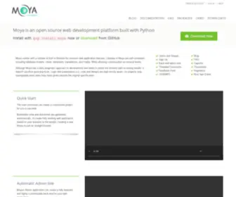 Moyaproject.com(Nginx) Screenshot