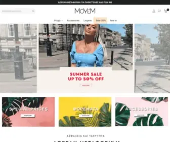 Moyem.gr(MoYeM Γυναικεία Ρούχα Online Shop) Screenshot