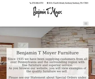 Moyersfurniture.com(Benjamin T Moyer Furniture) Screenshot