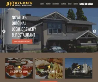 Moylans.com(Moylan’s Brewery & Restaurant) Screenshot