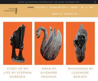 Moyocollection.com(Shona Stone Sculpture From Zimbabwean Shona Artist) Screenshot