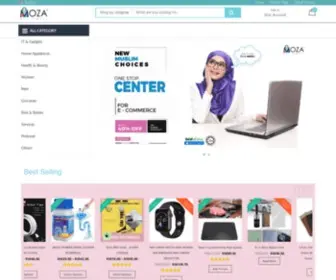 Moza.com.my(E-Shop Muslim Products) Screenshot