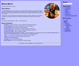Mozai.com(Moses Moore) Screenshot