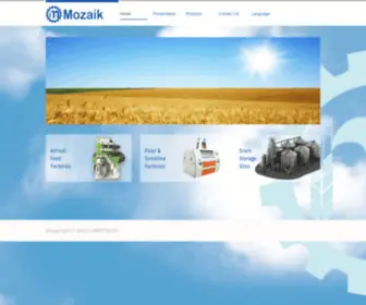 Mozaikco.info(Mozaik Milling Machinery) Screenshot