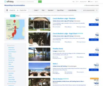 Mozambique-Direct.com(The 30 best places in Mozambique) Screenshot