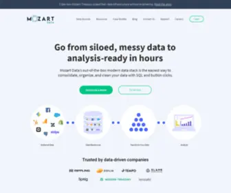 Mozartdata.com(Mozart Data) Screenshot