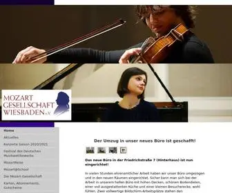 Mozartwiesbaden.com Screenshot