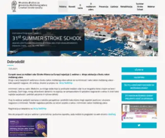 Mozdaniudar.hr(13.5.2021.  Europski savez za moždani udar (Stroke Alliance za Europu)) Screenshot