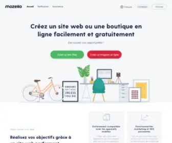 Mozello.fr(Créer) Screenshot