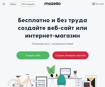 Mozello.ru(Конструктор сайтов Mozello) Screenshot