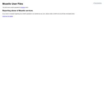 MozFiles.com(Mozello User Files) Screenshot