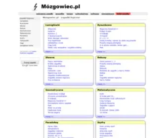 Mozgowiec.pl(Zagadki) Screenshot