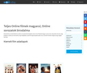 Mozicsillag.cc(Teljes Online filmek magyarul és sorozatok birodalma) Screenshot