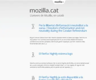 Mozilla.cat(L'univers) Screenshot