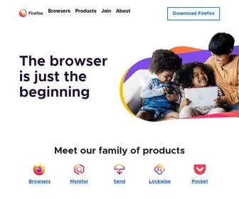 Mozilla.com(Mozilla Firefox Web Browser) Screenshot